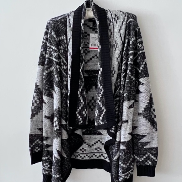 NWT Karen Kane Open Front Cardigan Sweater - Picture 1 of 8